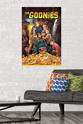 Miniatura 2 de Trends International The Goonies - Póster de pared de una hoja, 22.375 x 34 pulgadas, versión sin marco