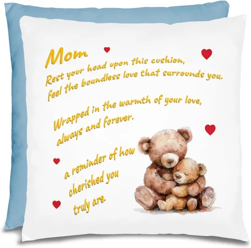 Miniatura 43 de Almohada para el día de la madre para mujer, almohada personalizada, regalos para mamá, regalos para mamá, almohada para mamá