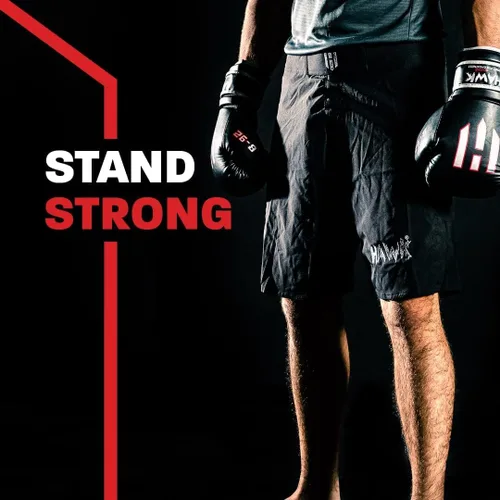 Miniatura 3 de Pantalones cortos deportivos para hombres y mujeres, sin Gi MMA cortos para boxeo, kickboxing y lucha libre de alto rendimiento