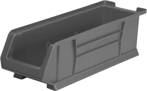 Miniatura 12 de Akro-Mils 30284 AkroBins - Contenedores de almacenamiento de plástico de gran tamaño, apilables que ahorran espacio para garaje, aula, organización