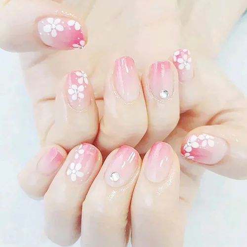 Miniatura 5 de 30 hojas de calcomanías de arte de uñas, diseño de corazón, plumas, flores, 3D, autoadhesivas, holográficas, mariposas, luna, decoración de uñas