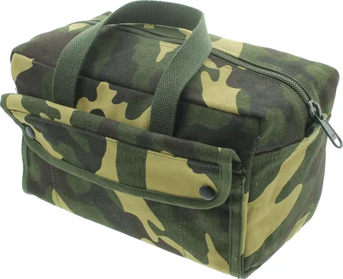 Miniatura 11 de Bolsa de herramientas de lienzo resistente, bolsa de transporte de campo militar, bolsa de almacenamiento de suministro de propósito general