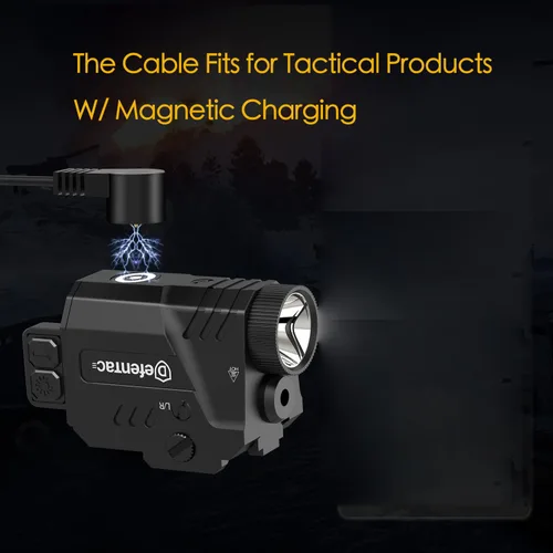 Miniatura 3 de DEFENTAC Cable de carga magnético USB compatible con productos tácticos con carga magnética