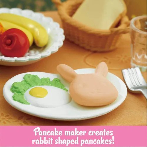 Miniatura 4 de Calico Critters, muebles y decoración para casa de muñecas, juego de desayuno