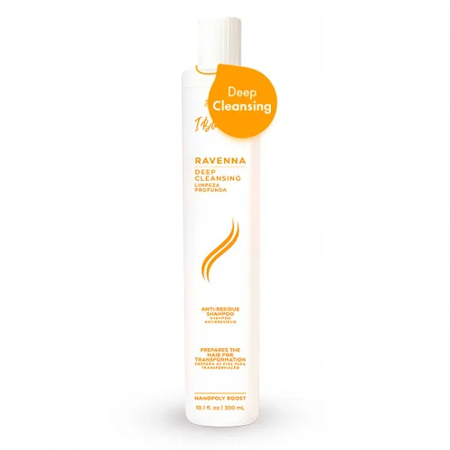 I Belli Capelli Ravenna - Champú aclarador pretratamiento, champú aclarador para la acumulación -prepara la limpieza profunda del cabello, elimina