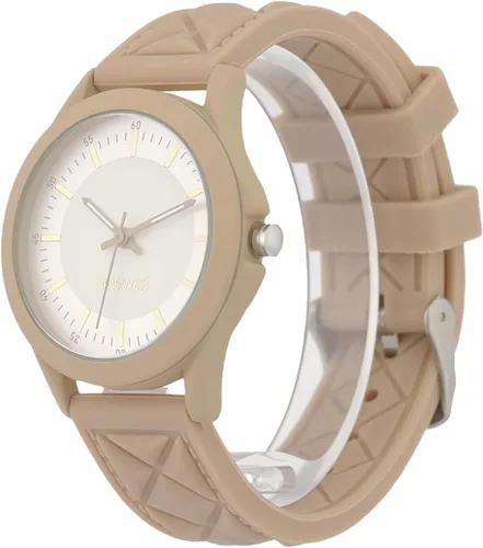 Miniatura 4 de Nine West Women's Textured Silicone Strap Watch