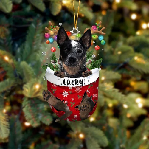 Miniatura 35 de Adorno de Navidad personalizado para perro Airedale Terrier en bolsillo de nieve, adorno para árbol de Navidad, idea de regalo para amantes