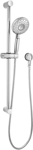 American Standard 1660774.002 Spectra Plus - Cabezal de ducha de mano con barra deslizante 1.8 GPM, cromo pulido