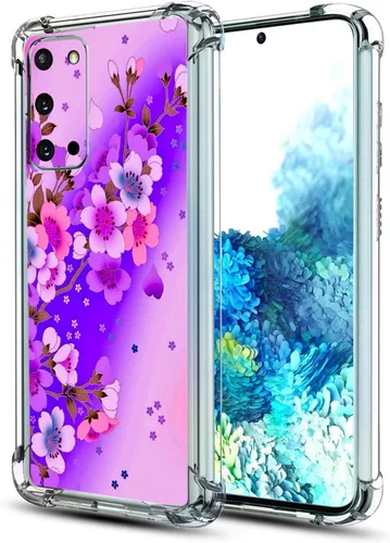 Miniatura 8 de Funda para Galaxy S20 FE 5G, atrapasueños, protección contra caídas espaciales, a prueba de golpes, TPU de cuerpo completo, resistente a