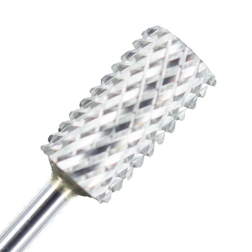 Miniatura 5 de Medicool Brocas grandes de carburo plateado para uñas de 1/8 pulgadas TWS*CC11M
