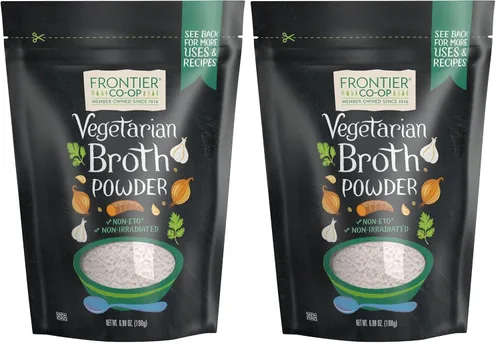 Miniatura 10 de Frontier Co-op Caldo de Carne en Polvo Sin Carne, Bolsa a Granel de 1 Libra, Caldo de Carne Vegetariano, Base para Sopa, Salsa, Bebida Caliente