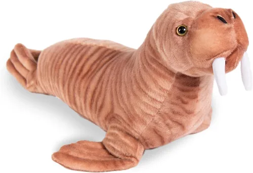 Real Planet Peluche de Sea Life, regalo realista para niños de todas las edades, peluche de criatura marina morsa, regalos de cumpleaños de Navidad