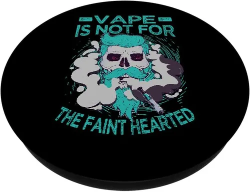Miniatura 2 de Vape Is Not For The Faint Hearted - Funny Vaping Jokes PopSockets Adhesive PopGrip