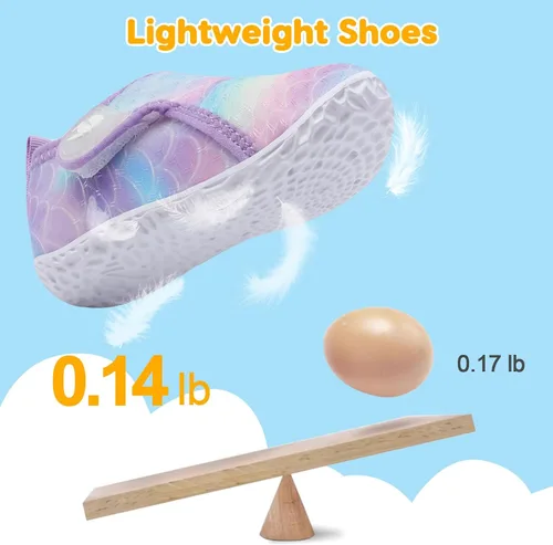 Miniatura 16 de FEETCITY Baby Boys Girls Water Sport Shoes Barefoot Kids Aqua Socks Quick-Dry Beach Swim Pool Shoes