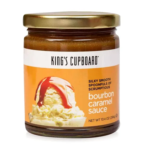 Miniatura 7 de King's Cupboard Salsa de caramelo Butterscotch - La salsa perfecta para helado, salsa de frutas, postres, café, cobertura de caramelo - Sin gluten