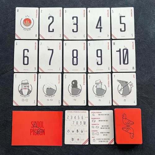Miniatura 6 de Barrel Aged Games: Stool Pigeon Juego de cartas de mafia táctica de paloma para horas de diversión Edades de 8 años en adelante 2-6 jugadores