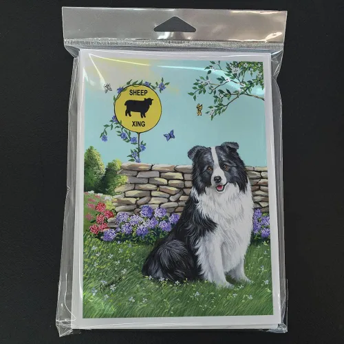 Miniatura 280 de Caroline's Treasures PPP3013GCA7P - Tarjetas de felicitación y sobres para mascotas de Basset Hound Teacher, paquete de 8 tarjetas en blanco