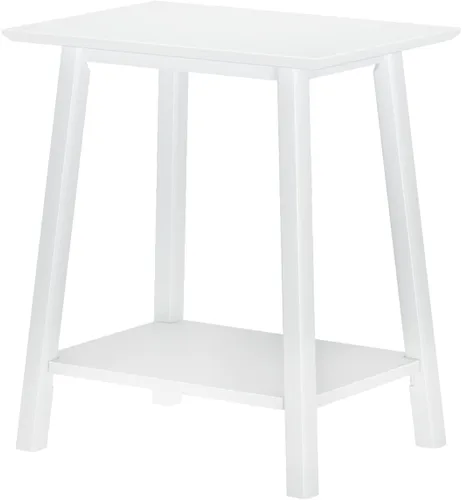 Miniatura 4 de Max & Lily Mesita de noche, mesita de noche moderna de madera maciza de mediados de siglo, mesa auxiliar de almacenamiento para dormitorio, mesita