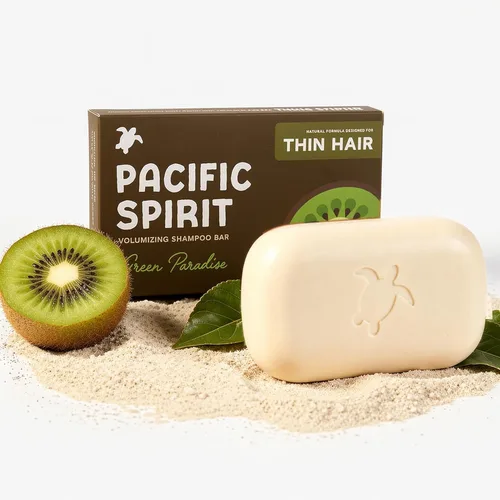 Miniatura 11 de Passion Bloom - Barra de champú antiencrespamiento para cabello rizado y encrespado, aceite de coco y maracuyá, 3.53 onzas