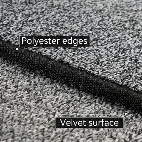 Miniatura 2 de AREDO Alfombra de pasillo con parte trasera de goma antideslizante, alfombra de piso suave lavable para cocina, pasillo, entrada