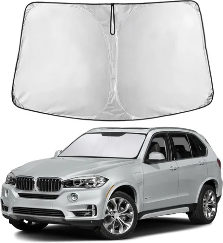 Miniatura 265 de EcoNour Parasol para parabrisas compatible con Hyundai Tucson 2016-2019 2020 2021, visera solar para parabrisas delantero y ventana, bloqueador