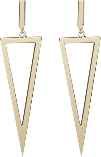 Miniatura 7 de LILIE&WHITE Pendientes colgantes de triángulo de metal para mujer, joyería de disfraz
