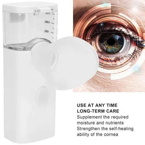 Miniatura 7 de Vaporizador de ojos con carga USB, espray de cuidado de mano para el cuidado de los ojos, máquina de limpieza hidratante portátil para mujeres
