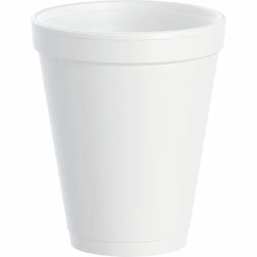 Miniatura 6 de Dart 10J10, vasos térmicos de espuma, 10 onzas, blancos, 25 por bolsa (caja de 40 bolsas)
