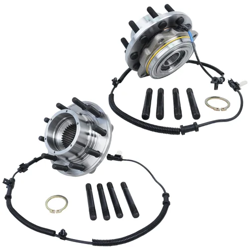 Miniatura 32 de Detroit Axle - 2 rodamientos de rueda delanteros para Ford Contour Mercury Cougar Mystique Volvo S40 V40, trasero para Escape Mariner Mazda Tribute