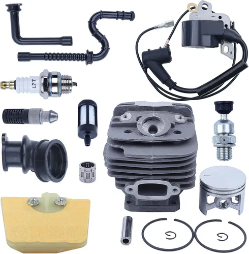 Miniatura 3 de Kit de pistón de cilindro de 1.890 in para Stihl MS360 036 034S MS360C MS360PRO 1125 020 1215, Cojinete de aguja de pistón, Bobina de encendido
