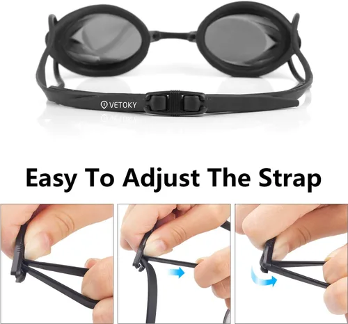 Miniatura 3 de Gafas de natación, antiniebla, protección UV, espejadas y transparentes
