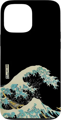 Funda japonesa Kanagawa para iPhone 13 Pro Max The Great Wave