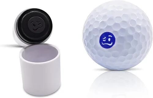 Miniatura 3 de Marcadores de sellos para pelotas de golf, diseños surtidos, caras, emojis, símbolos y más