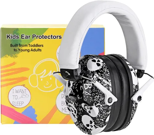 Miniatura 17 de PROHEAR 032 2.0 Auriculares con cancelación de ruido para niños, reducción de ruido de 25 dB, orejeras sensoriales ajustables de protección de oídos