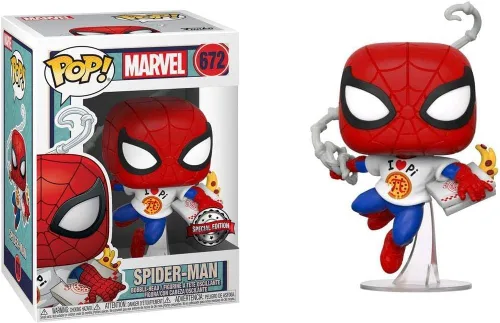Miniatura 3 de Funko Pop! Marvel #672 - Spider-Man [con pizza] Exclusivo