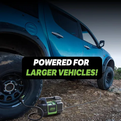 Miniatura 6 de Slime 40063 Inflador de Neumáticos, Compresor de Aire Portátil para Coche, SUV, 4x4, Elite de Servicio Pesado, Apagado Automático al Inflar