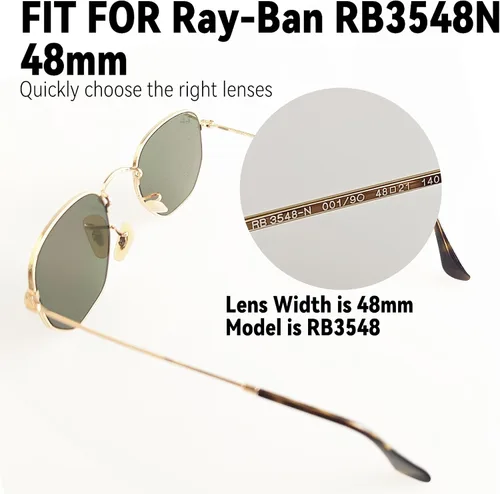 Miniatura 2 de Lentes de repuesto para gafas de sol Ray-Ban RB3548N de 1.890 in