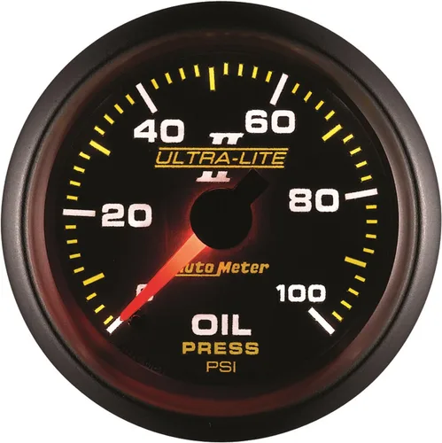 Miniatura 4 de Auto Meter 4921 Ultra-Lite II Manómetro de aceite 2.3125 pulgadas