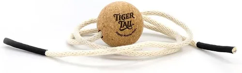 Miniatura 2 de Tiger Tail ReGreen Bola de rodillo de corcho de 2.6 bolas de masaje con cuerda + cuerda de algodón de 50 pulgadas - Masaje profundo de tejidos
