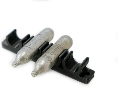 Miniatura 2 de Wilbur's Finest Multi CO2 Cartucho Titular Airsoft Paintball Airgun Pellet BB MLOK KeyMod Rail