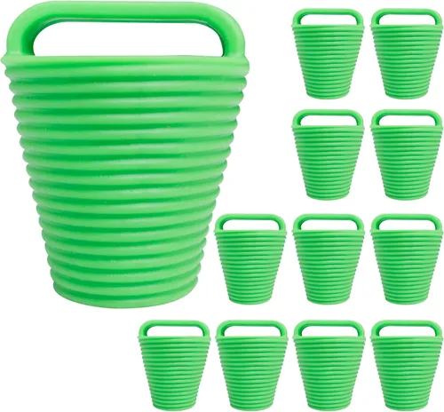 Miniatura 13 de 12 piezas Kayak Scupper Plug Kit TPE Scupper Tapones Agujeros de drenaje Tapón Bung con mango coral-12 piezas-l