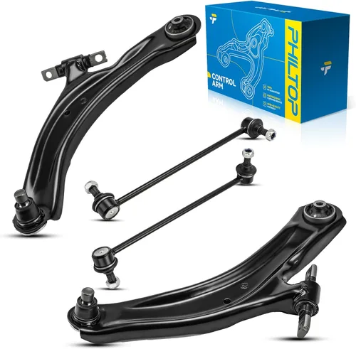Miniatura 236 de PHILTOP Kit de suspensión delantera de 10 piezas, brazos de control inferiores con juntas de bola, eslabones de extremo de barra estabilizadora