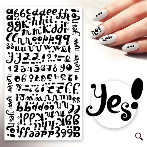 Miniatura 18 de Adhesivos para uñas (5 hojas) FLONZNAIL Just Watercolors Dots
