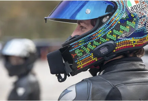 Miniatura 2 de Sena 5R LITE Auriculares de intercomunicación Bluetooth bidireccionales HD para motocicleta, paquete doble