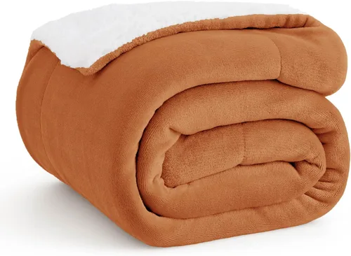 Miniatura 14 de Bedsure GentleSoft - Manta de forro polar Sherpa para sofá, manta de Navidad gruesa y cálida para invierno, manta de felpa suave y esponjosa como