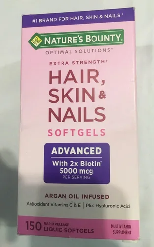 Miniatura 7 de Nature's Bounty Cabello, piel y uñas, 250 cápsulas blandas