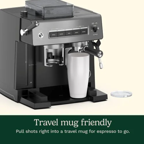 Miniatura 8 de Cuisinart Máquina de café expreso para moler y preparar, 16 ajustes de molienda de fino a grueso, hace bebidas calientes o frías de calidad de café