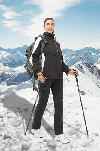 Miniatura 7 de PERSIT Women's Snow Ski Waterproof Windproof Fleece Lined Cargo Hiking Pants