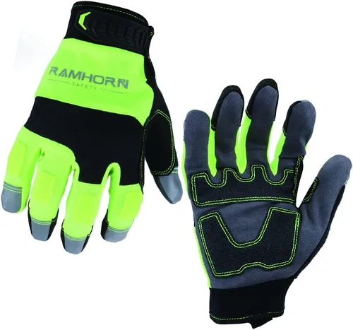 Miniatura 7 de Guantes de trabajo para fortalecer la protección de las articulaciones de los dedos, guantes de trabajo multifuncionales para hombres, guantes
