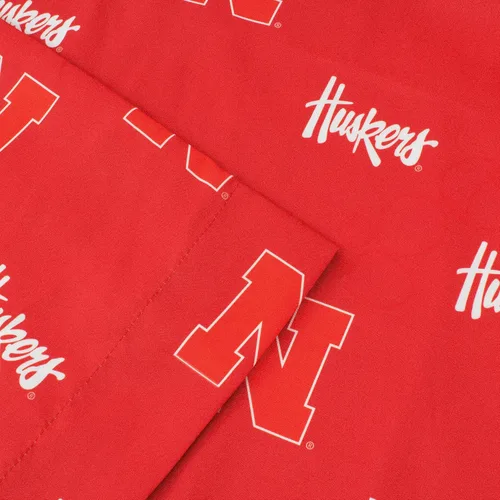 Miniatura 5 de College Covers Everything Comfy Nebraska Cornhuskers Funda de Almohada, Almohada Corporal, 20" x 60", Incluye 1 Funda de Almohada